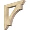 Ekena Millwork Westlake Slat Rough Sawn Bracket, Douglas Fir, 6"W x 44"D x 44"H BKT06X44X44WTL06RDF - alternate 1